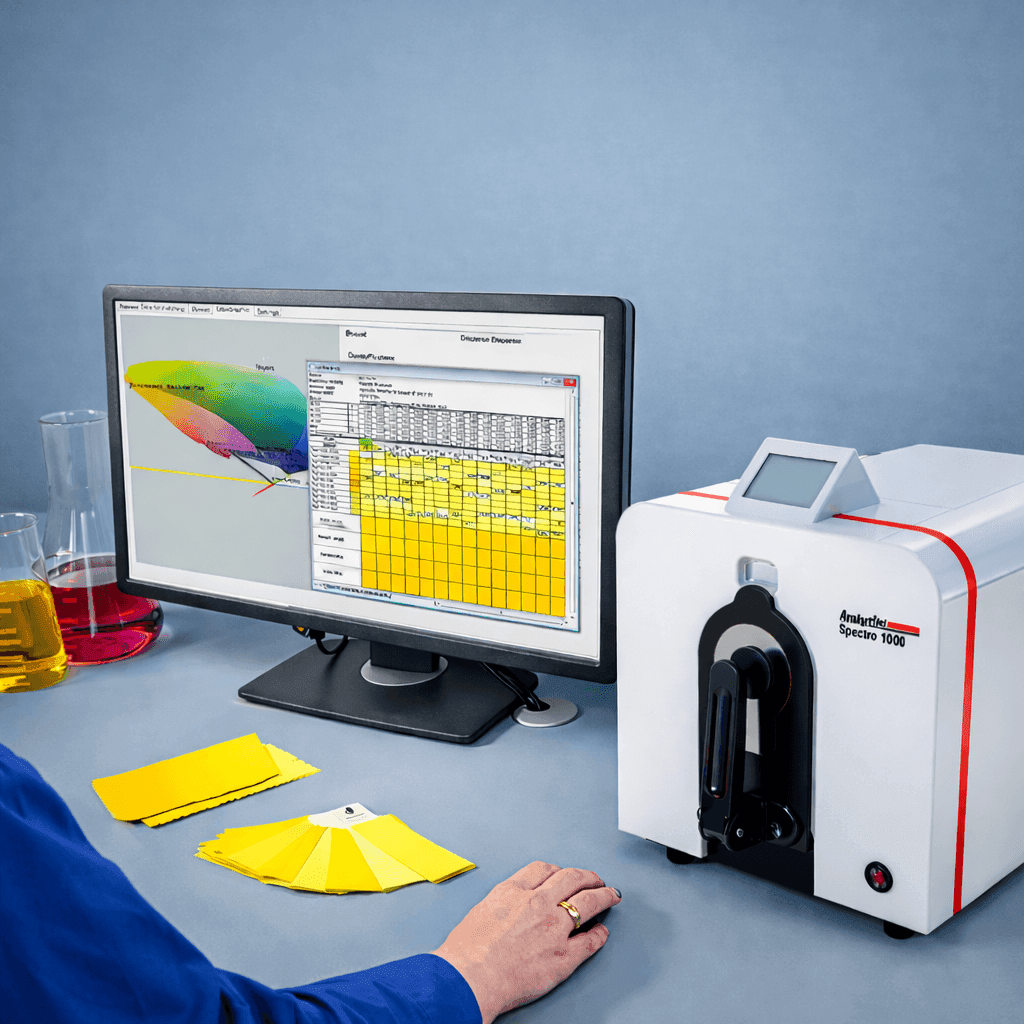 Meetgeometrie spectrofotometer